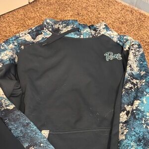 Ranger Boats Blue and Black Long Sleeve Top